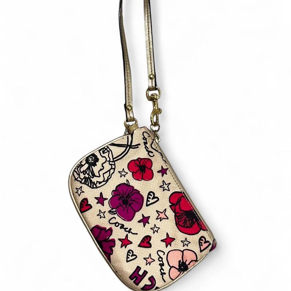 Coach wristlet purse